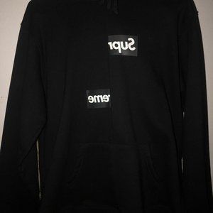 Supreme x Comme des Garcons Split Box Logo Hoodie